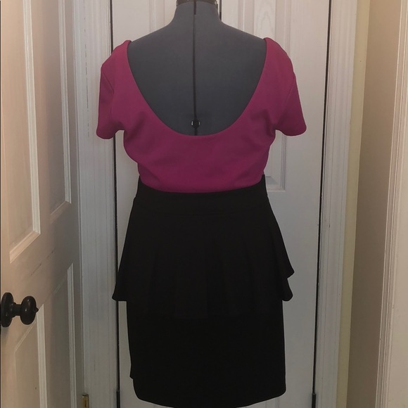 Super cute JFW Peplum style dress! XL/1X - Picture 2 of 5